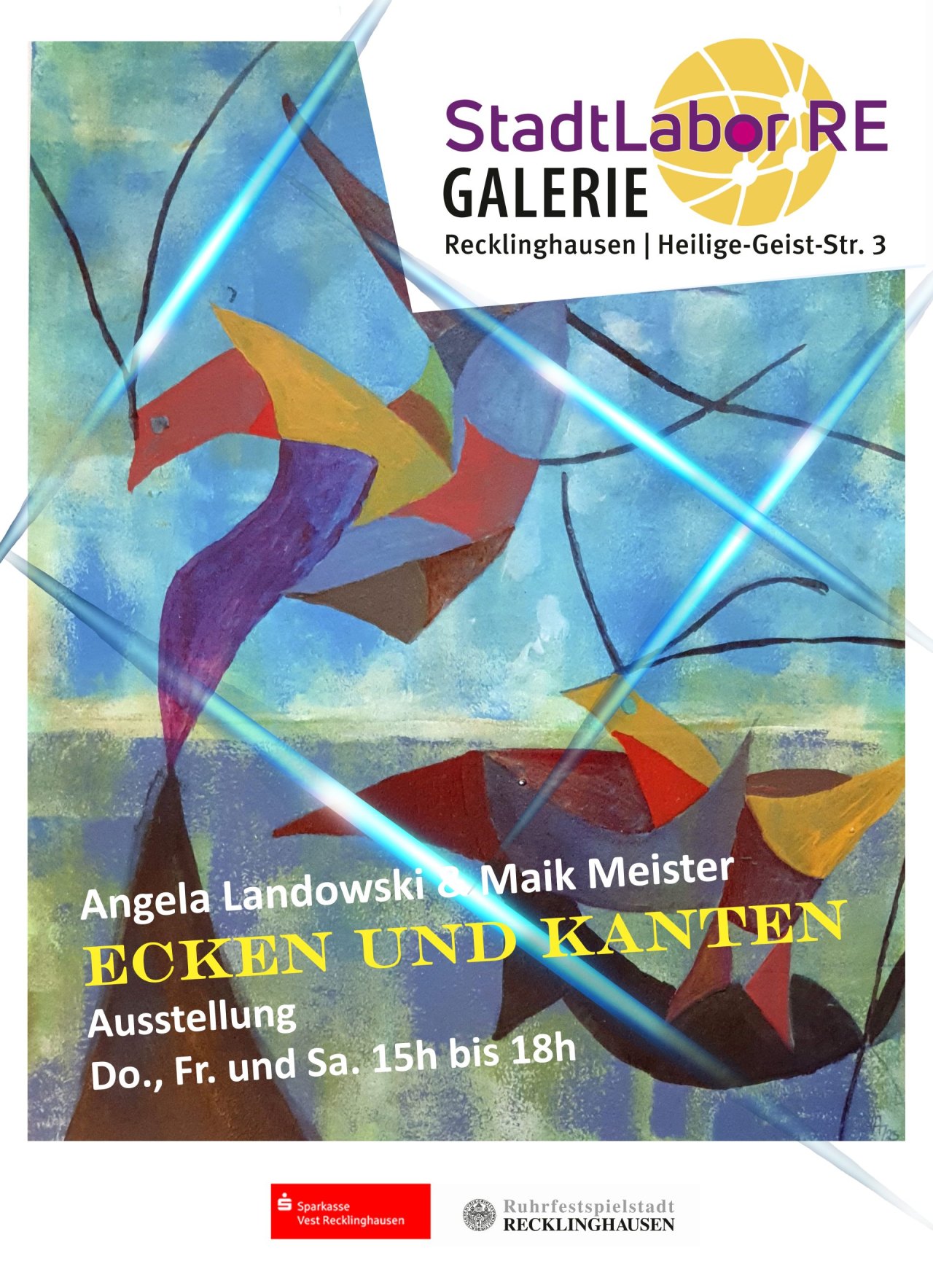 Ecken und Kanten Ausstellungsposter